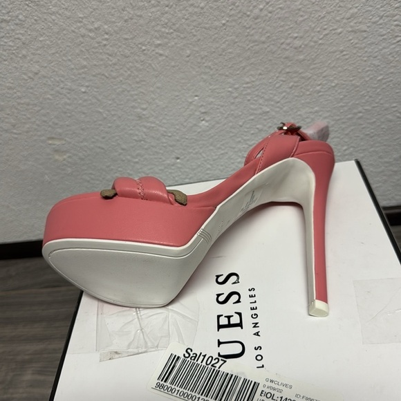 GUESS Women's Clives One Band Platform Sandals - Picture 4 of 6